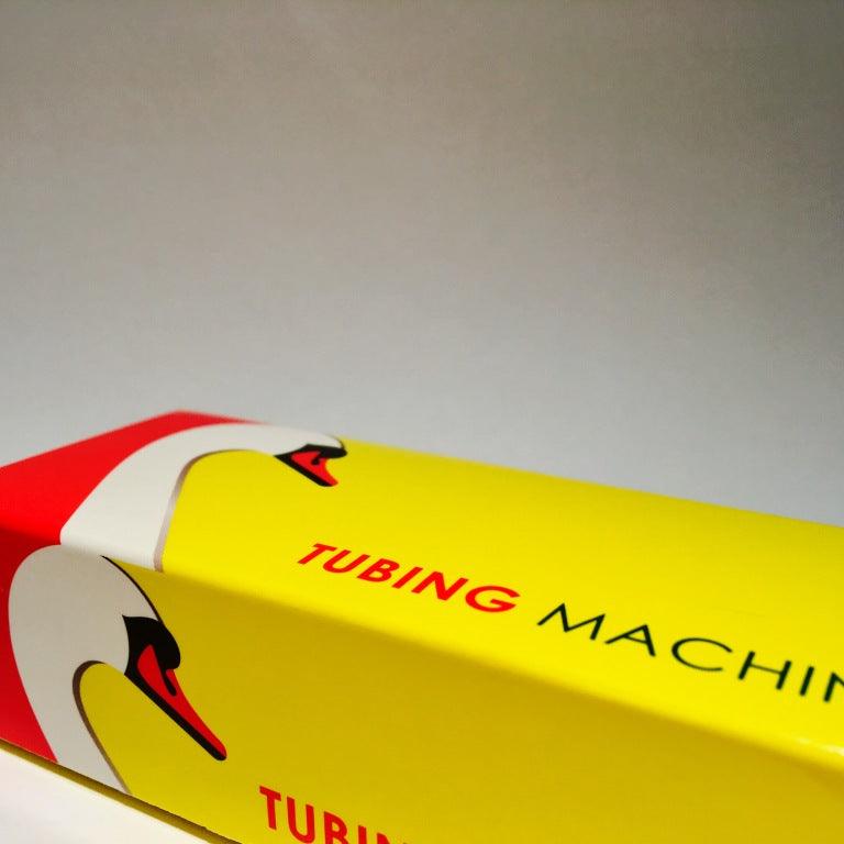 How to use a swan cigarette tubing machine