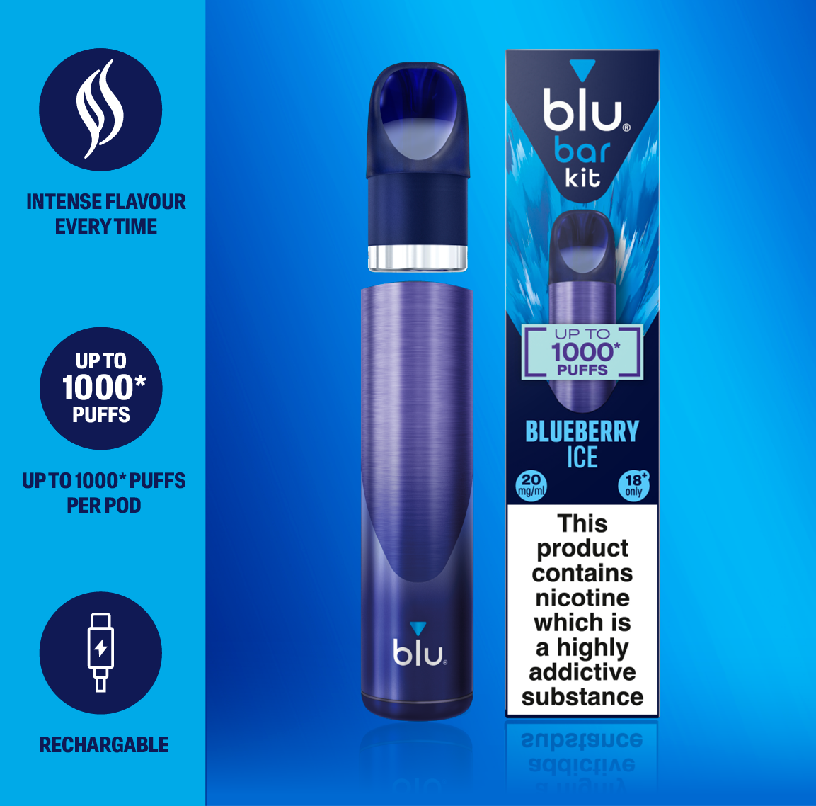 BLU BAR Disposable Vapes 20mg UK | In Stock BLU BAR Disposable Vapes 20mg UK | In Stock