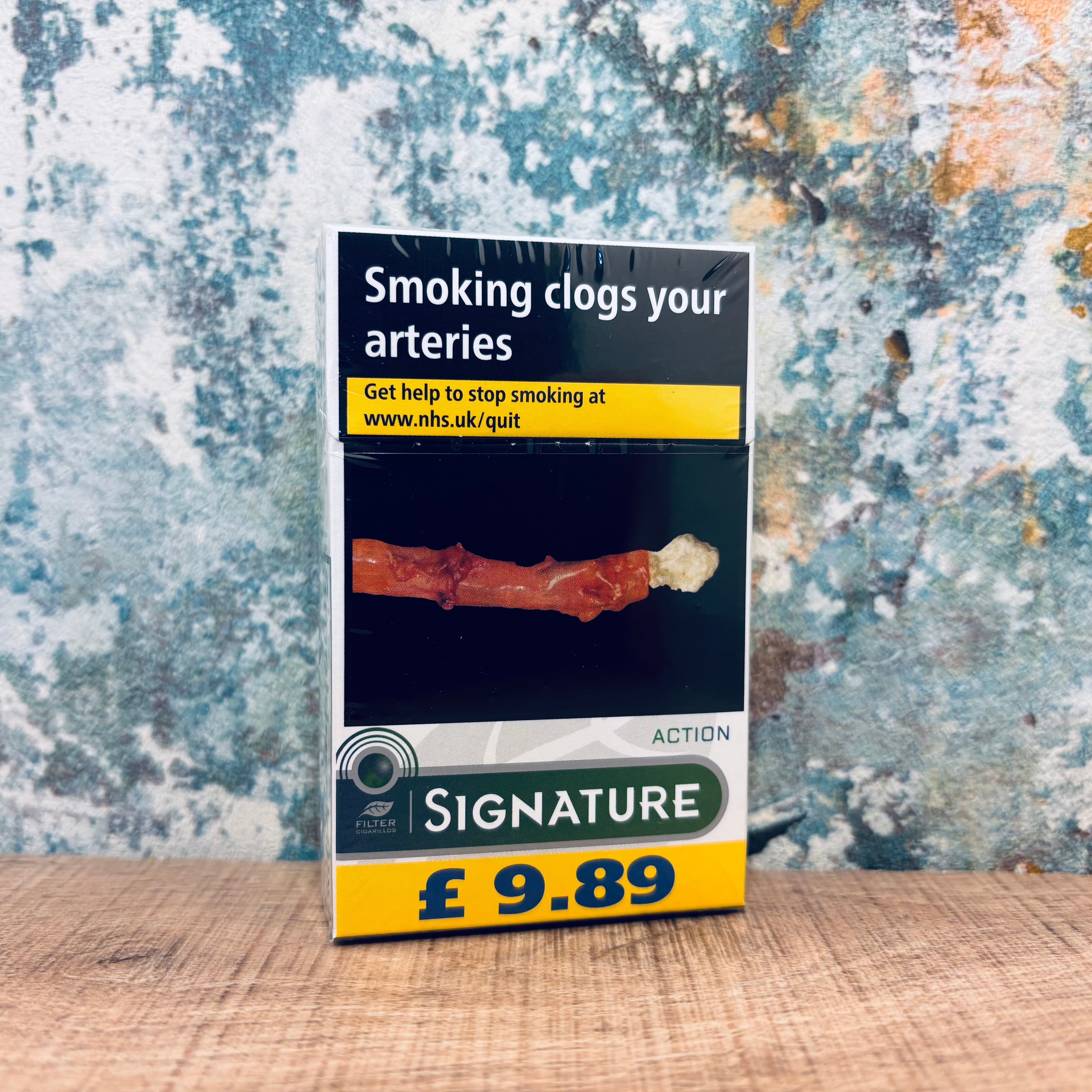 action cigarettes Filtered Cigars Green (Menthol)-835196002602 Signature Action Cigarillos 17's