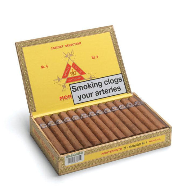 Montecristo No 4 Box 0f 25 Cigars - Cheapasmokes - Cheapasmokes.com