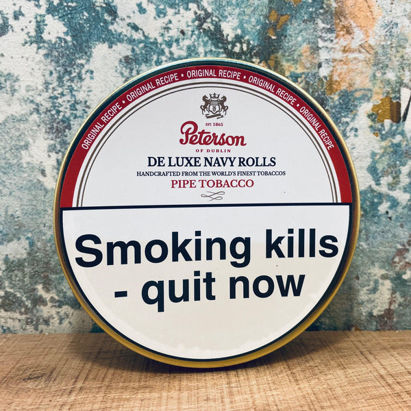Peterson Deluxe Navy Rolls 50gm Pipe Tobacco - Cheapasmokes.com
