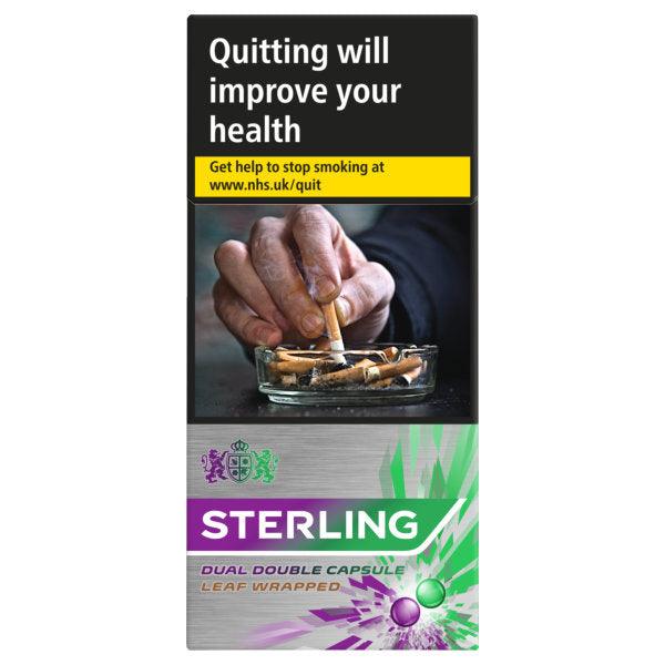 Sterling Dual Double Capsule Leaf Wrapped Cigarillos - Cheapasmokes.com