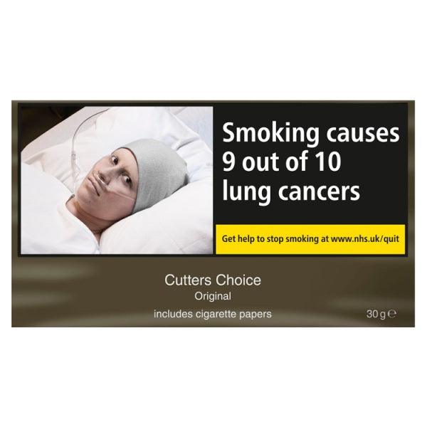choice tobacco Cutters Choice Original 30gm Tobacco choice tobacco Cutters Choice Original 30gm Tobacco