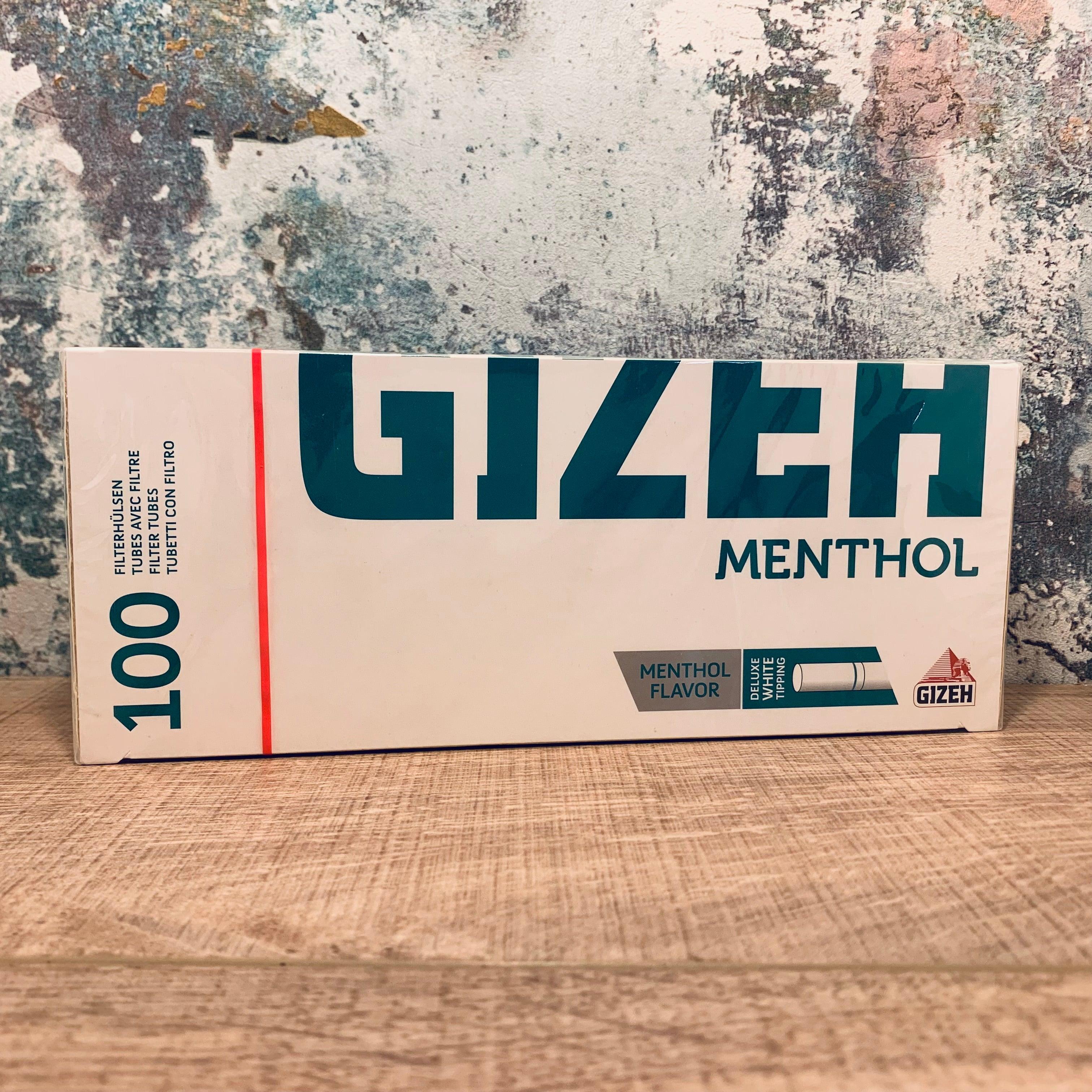 Gizeh Menthol Filter Tubes 100s