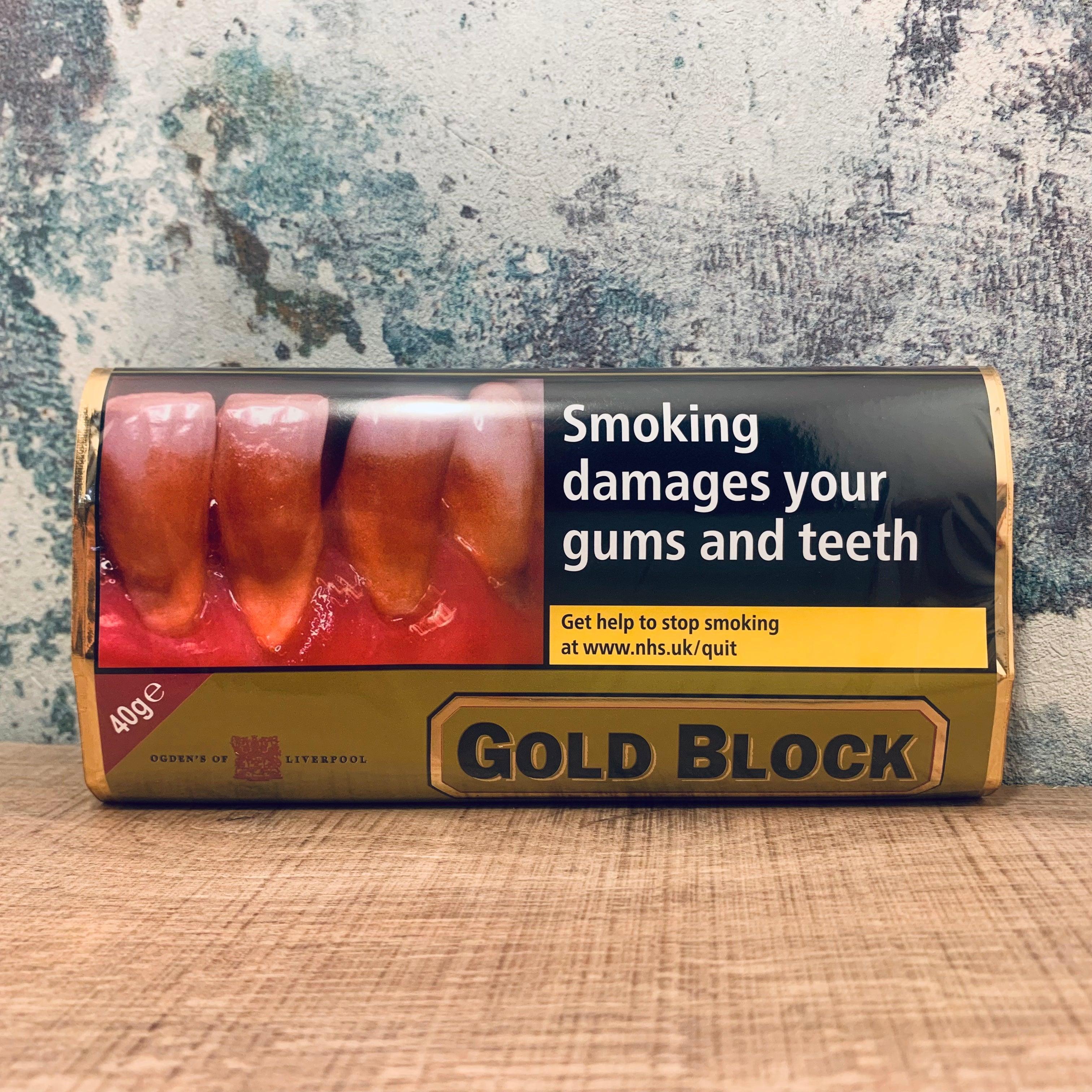 gold block tobacco review Gold Block 40gm