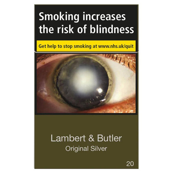 Lambert & Butler Original Silver Cigarettes - Cheapasmokes.com