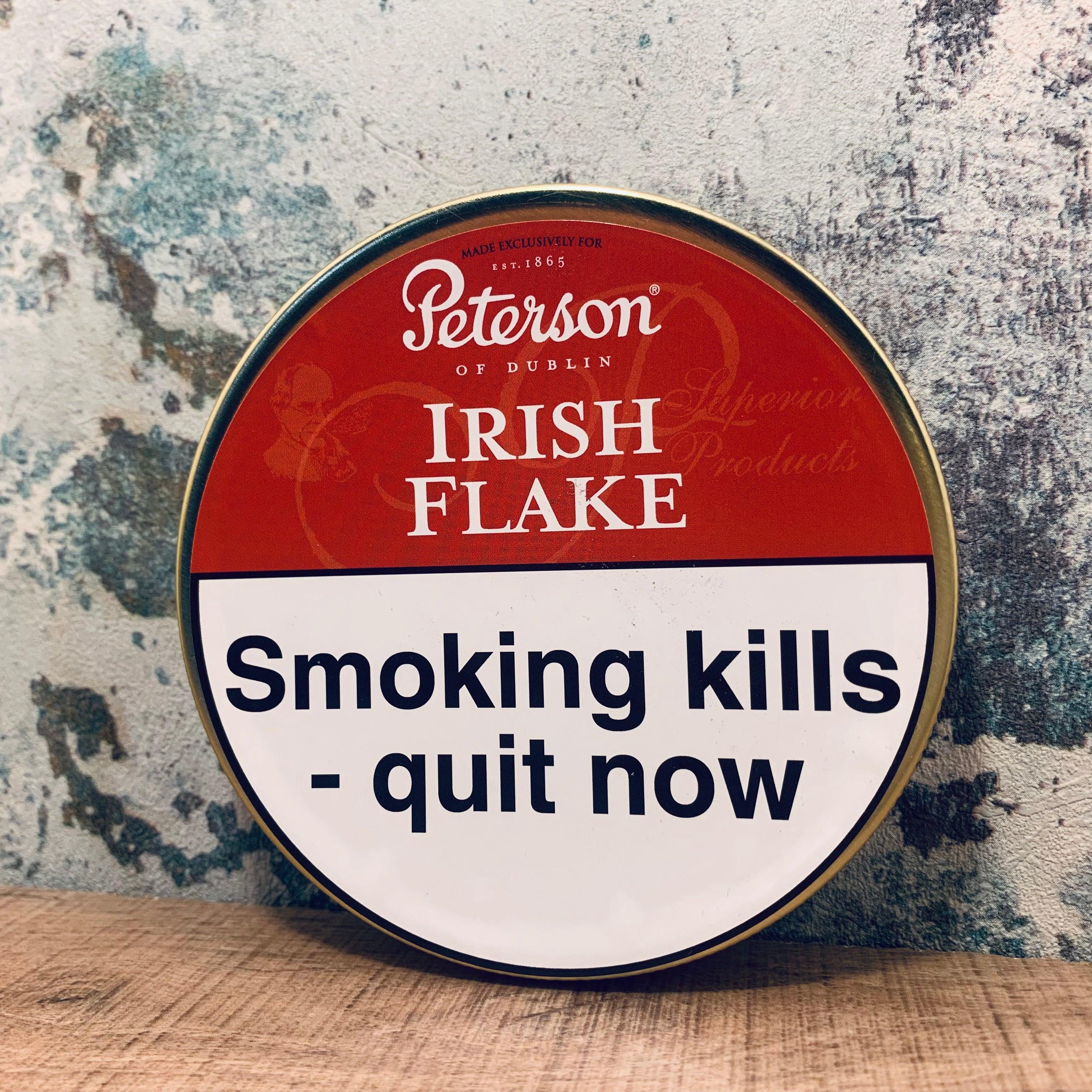 irish whiskey pipe tobacco Peterson Irish Flake Tobacco 50gm irish whiskey pipe tobacco Peterson Irish Flake Tobacco 50gm