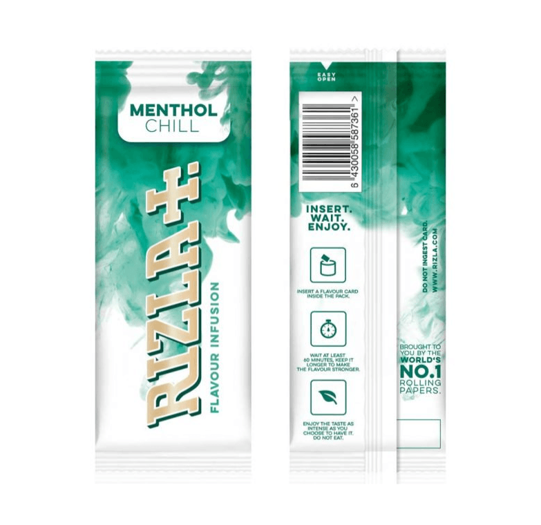 Rizla Flavour Cards - Menthol Chill - Cheapasmokes.com