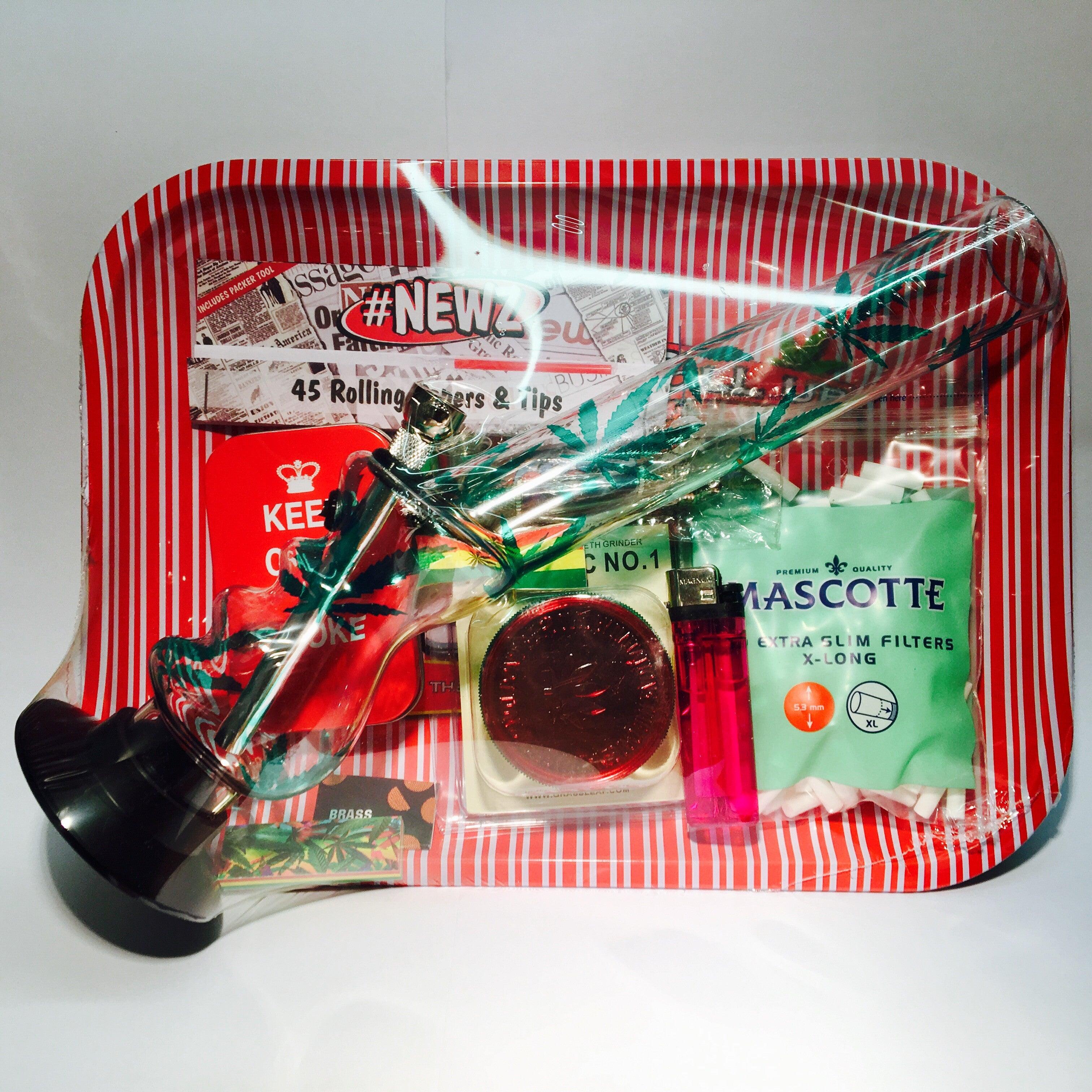 tobacco tray set Rolling Tray With Bong