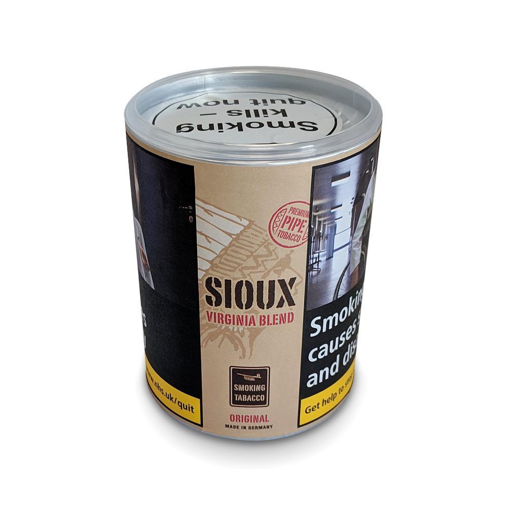 tub of tobacco Sioux Virginia Blend Smoking Tobacco 50gm