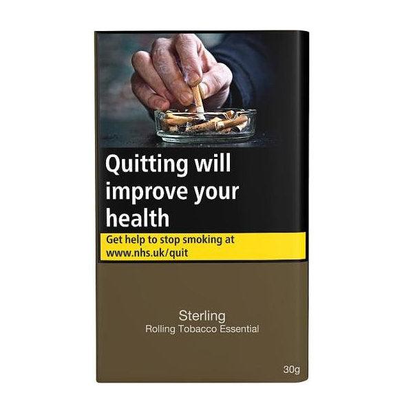 essential tobacco Sterling Rolling Tobacco Essential 30gm