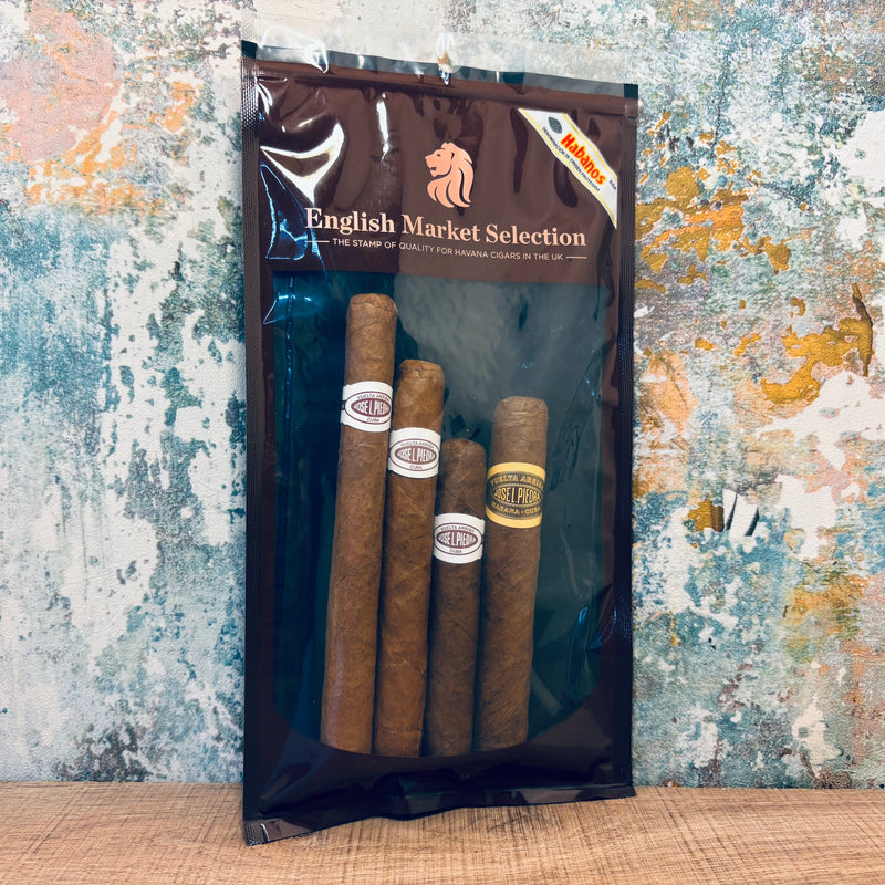 best english tobacco José L Piedra Cuban Cigar Sampler UK – 4 Cigars Humidor Pack best english tobacco José L Piedra Cuban Cigar Sampler UK – 4 Cigars Humidor Pack