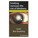 Austin Blue Superking Cigarettes – 20 Pack