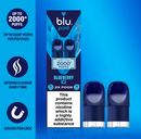 Blu Bar Blueberry Ice Vape Pods