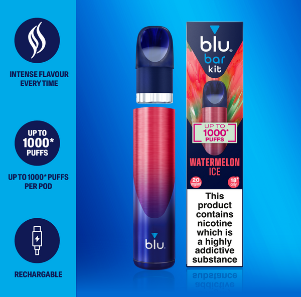 BLU BAR Disposable Vapes 20mg UK | In Stock