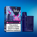 Blu MAX 6000 Blueberry Sour Razz Pod + Refill
