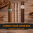 Cuban Cigar Grab Bag – 4 Authentic Cuban Cigars (Mixed Selection)