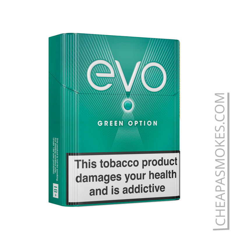 Evo Green Option Heated Tobacco Sticks Evo Green Option Heated Tobacco Sticks
