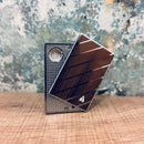 Laguiole Louer USB Rechargeable Lighter – Mahogany & Chrome Finish