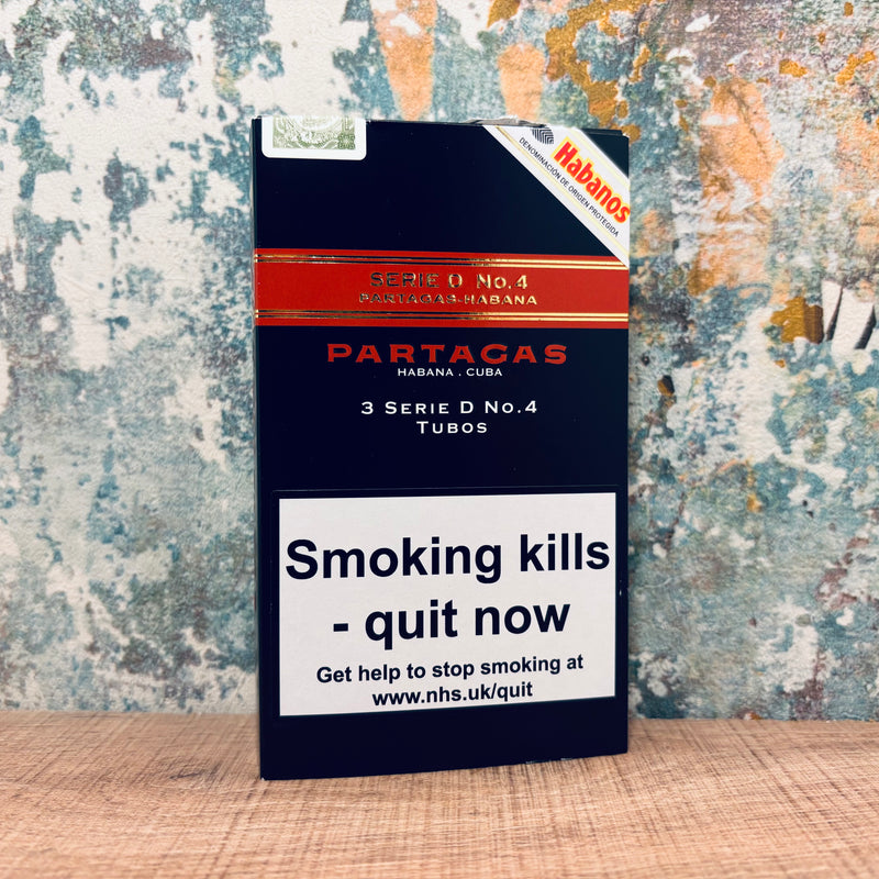 Partagas Serie D No.4 Robusto Cigar – Single | Full Strength Cuban