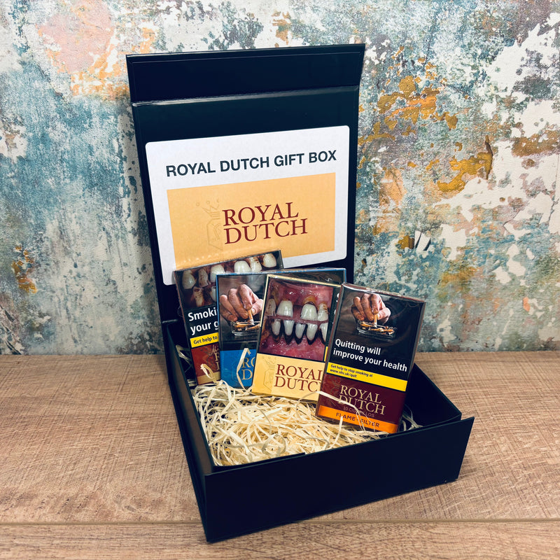 Ritmeester Royal Dutch Sampler – Mini Cigars in Black Magnetic Gift Box