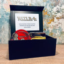 Rizla Premium Smoking Gift Set – Rolling Papers, Glass Ashtray, Pocket Ashtray, Automatic Rolling Machine & Gift Box