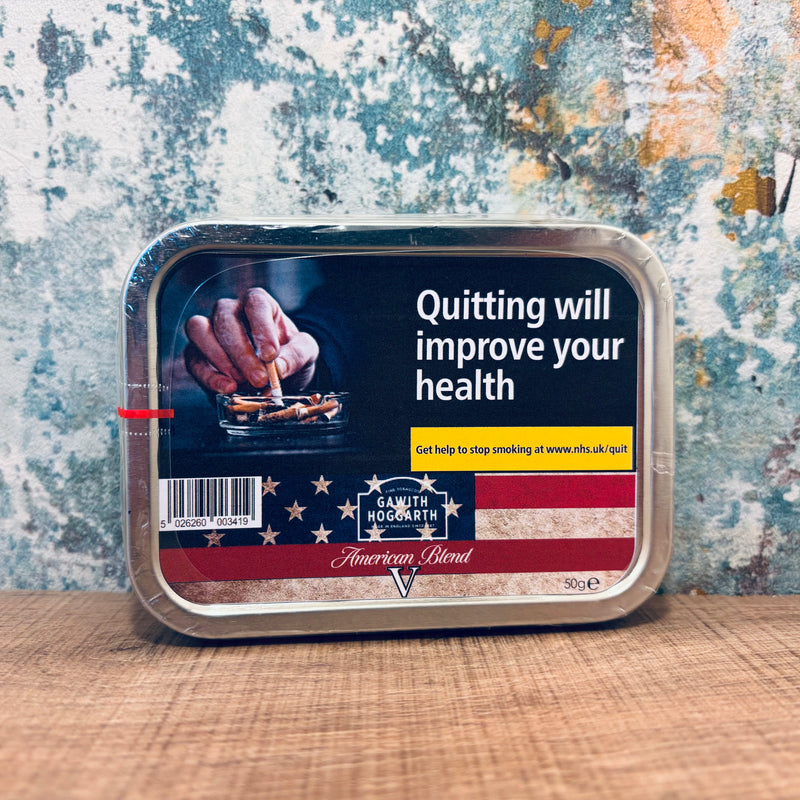 Gawith Hoggarth American “V” Blend (Vanilla) Pipe Tobacco – 50g Tin