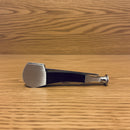 Pipe Shaped 3-in-1 Pipe Tool – Wood & Chrome Tamper, Reamer & Cleaning Spike