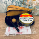 Ultimate Pipe Kit – Pipe, Ashtray, Tools & Peterson of Dublin Tobacco (Choose Your Blend)