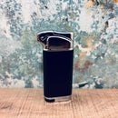 Sky Andrew Pipe Lighter – Black & Chrome Butane Lighter