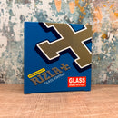 Rizla Glass Ashtray - Blue