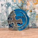 Rizla Glass Ashtray - Blue