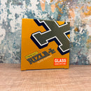 Rizla Glass Ashtray - Yellow