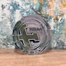 Rizla Glass Ashtray - Silver