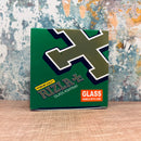 Rizla Glass Ashtray - Green