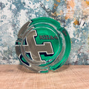 Rizla Glass Ashtray - Green