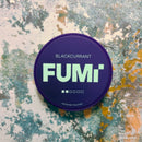 Shop FUMi Blackcurrant Regular 4mg nicotine pouches. Slim tobacco-free pouches with a rich, fruity blackcurrant flavour. 20 pouches per can.