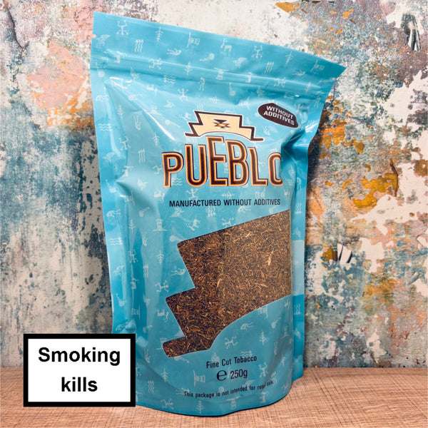 best tobacco for rolling Pueblo Blue Hand Rolling Tobacco