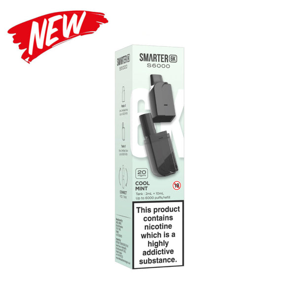 cigarette électronique rose paillette Smarter 6K Vape