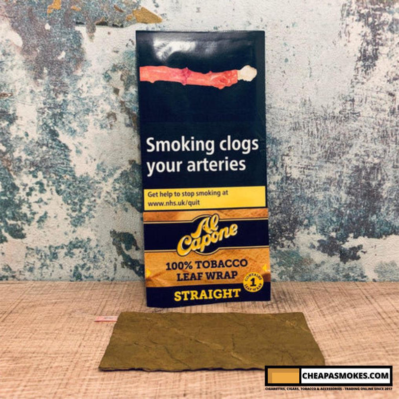 Al Capone Blunt Wraps Straight | Cheapasmokes - Cheapasmokes.com