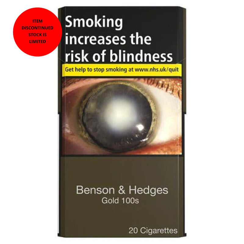 Benson & Hedges Gold Superking 100's Cigarettes