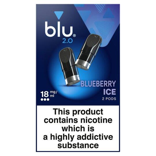 Blu 2.0 Pods | Blueberry Ice - Cheapasmokes.com