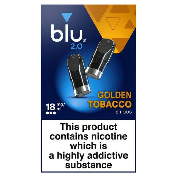 blu Gold Leaf Pods  Electric Tobacconist