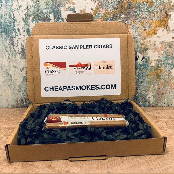 Classic Cigar Sampler: Classic, King Edward and Hamlet #2 - Cheapasmokes.com