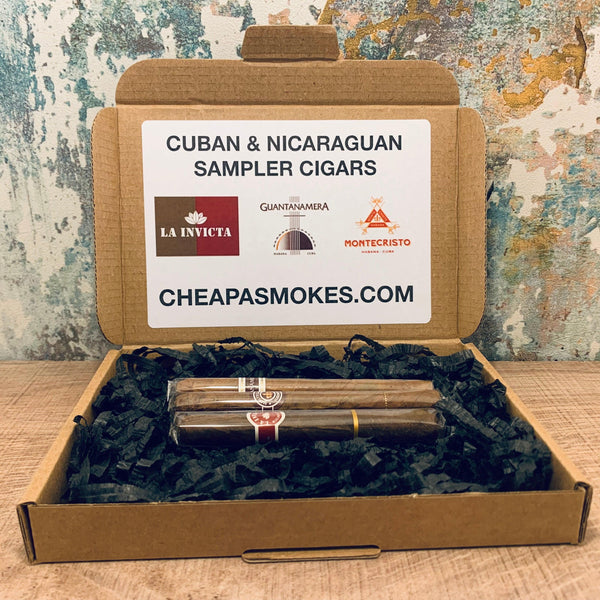Cuban Puritos & Nicaraguan Cigar Sampler #1 - Cheapasmokes.com