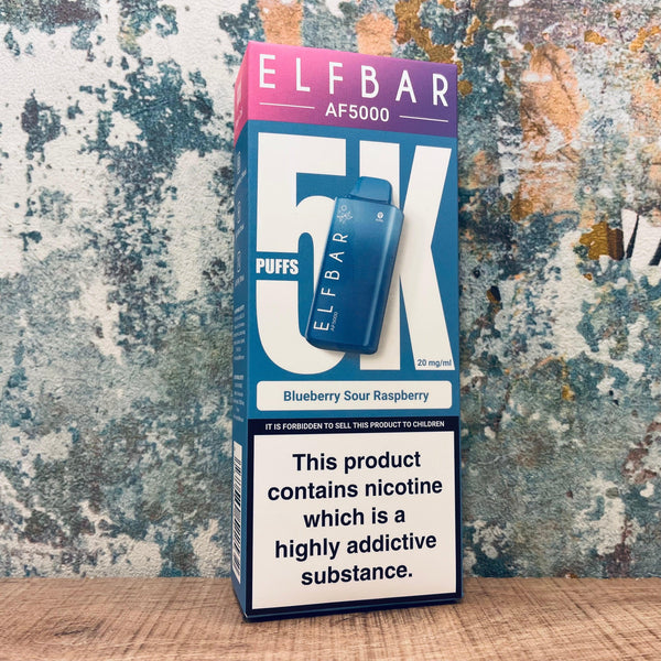 Elf Bar AF5000 Blueberry Ice - Cheapasmokes.com