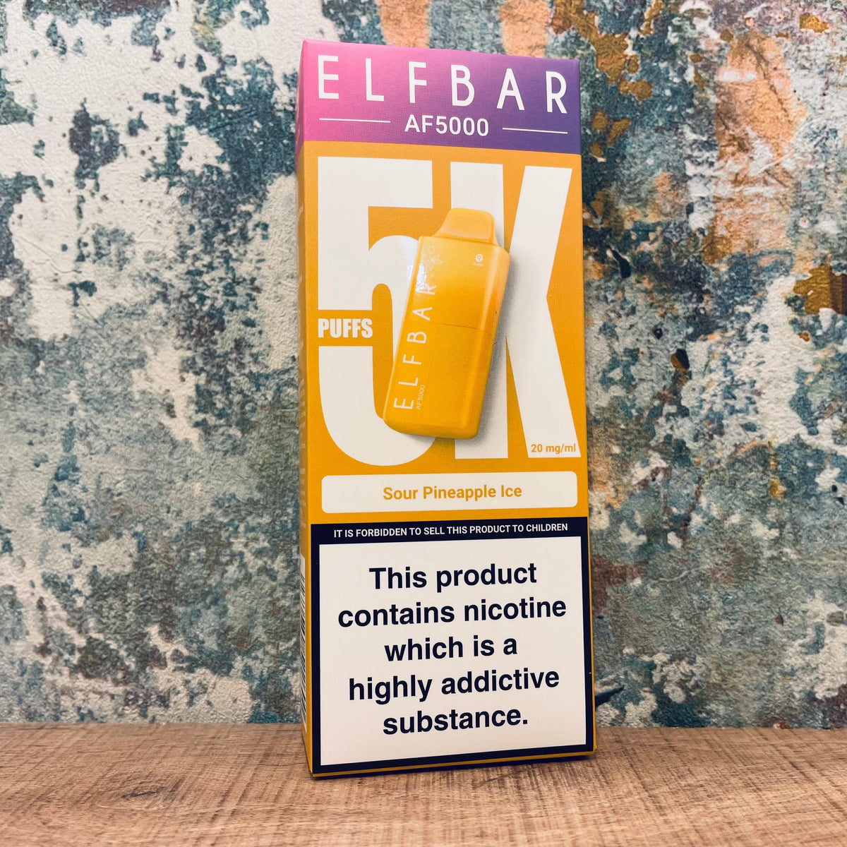 Elf Bar AF5000 Sour Pineapple Ice Elf Bar AF5000 Sour Pineapple Ice
