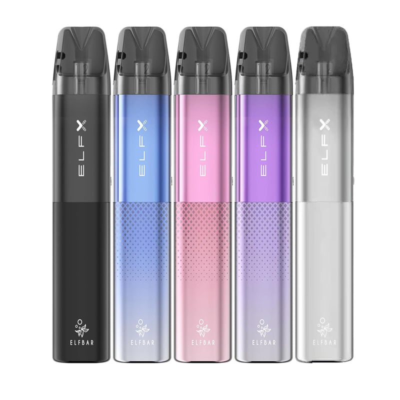 elf bar elfx pod vape kit 1000mAh 30W – Dual Mesh Blue Rancher Geek Bar gemini Flavor:Blue Mint EBDESIGN Elf Bar