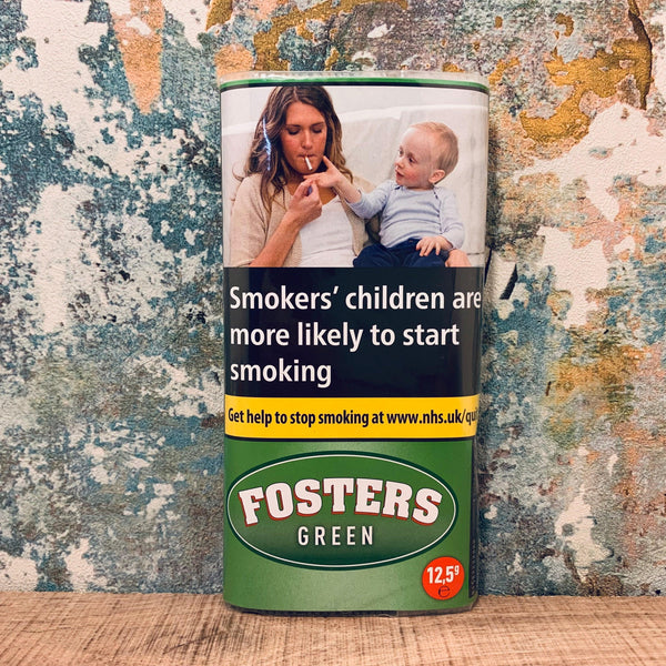 Fosters Green Menthol 12.5gm Smoking Tobacco - Cheapasmokes.com