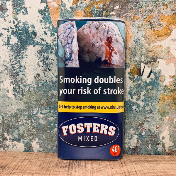 Fosters Mixed 40gm Smoking Tobacco - Cheapasmokes.com